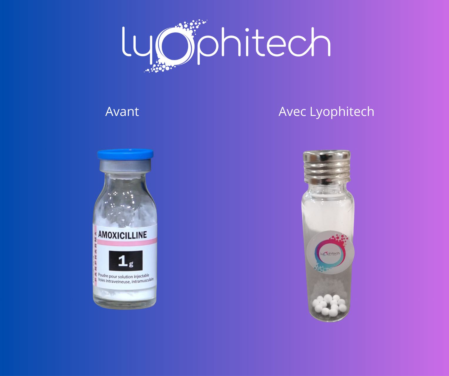 🧫 Antibiotiques et lyophilisation : le format compte